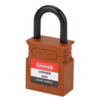 CANDADO DE BLOQUEO DE ALUMINIO ARCO DE ACERO 25MM SERIE 412-KA (LLAVE IGUALADA) CAF