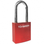 CANDADO DE BLOQUEO DE ALUMINIO ARCO DE ACERO 38MM SERIE 413-KA (LLAVE IGUALADA) ROJO