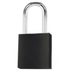 CANDADO DE BLOQUEO DE ALUMINIO ARCO DE ACERO 38MM SERIE 413-KD (LLAVE DIFERENTE) NEGRO